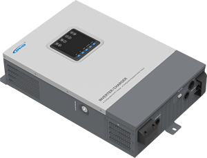 UP-HIシリーズEPEVER 2KW 3KWソーラーハイブリッドインバーター、mpptソーラー充電コントローラーおよびグリッド充電器24VDC、48VDC〜110/120V - Product Image 3