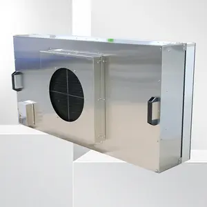 Equipo de limpieza de aire YANING Ffu, purificador de aire para habitación limpia, campana de flujo laminar, Unidad de filtro de ventilador FFU con filtro HEPA