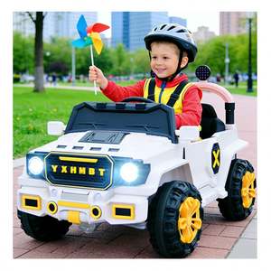 Children Electric Vehicle Ride on Quad 390 Motor 12V7Ah Battery App <b>Phone</b> <b>Control</b> Bluetooth Panel Swing Forward USB Music Glow - Product Image 1