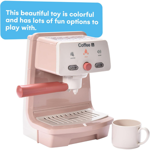 Machine à café pour enfants, jeu de simulation, <span class=keywords><strong>jouet</strong></span>, <span class=keywords><strong>action</strong></span> réaliste, appareils ménagers, <span class=keywords><strong>cuisine</strong></span>, jouets alimentaires - Product Image 4