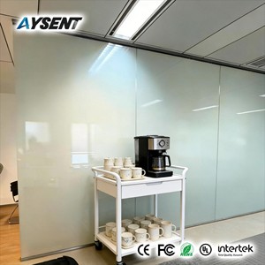 Muestra de Película Inteligente Blanca Grisácea con 84, 88, 91% de Transparencia, Control Remoto por Wi-Fi, Privacidad Opaca para Ventanas, Vidrio PDLC - Product Image 6