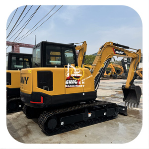 Loss Sale Second-<b>Hand</b> SANY SY60C <b>Mini</b> Excavator 6Ton Used SY60 SY70 SY 75 SY95 Engine Motor Hydraulic Pump Low Hours Warranty - Product Image 1