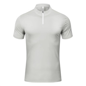 Polo Personalizable de Manga Corta con Cuello Alto, Transpirable y de Secado Rápido para Uniformes de Trabajo en Equipo, Talla Adulto - Product Image 3