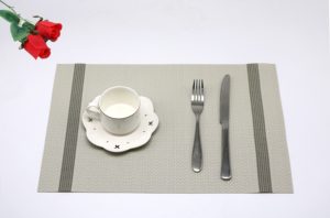 Eco-friendly Woven PU Tablemat Wholesale 3D Logo Wedding Decoration Kid-Friendly PVC <b>Coffee</b> Mat for Kitchen Dining Table <b>Pad</b> - Product Image 5