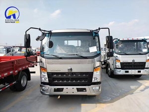 Truk Kargo Mini HOWO 10 Ton Diesel Van 4x2 Baru Single Row Euro 2 - Product Image 2