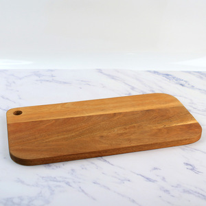 Acacia <b>Wood</b> Cutting Board 40x20x1.8cm Rectangle With Hole For Hanging Chopping <b>Block</b> - Product Image 2
