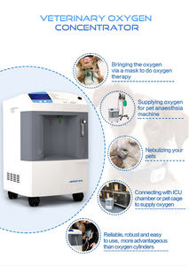 Concentrador de oxígeno 10L JAY-10 generador de oxígeno con 96% purificar bajo ruido para uso veterinario - Product Image 2