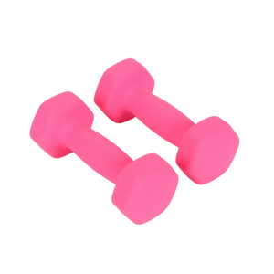 Durable Customizable <b>Dumbbells</b> 0.5-10KG Anti-Roll Hexagonal Plastic-coated <b>Dumbbell</b> for Home Gym Fitness Exercise - Product Image 2