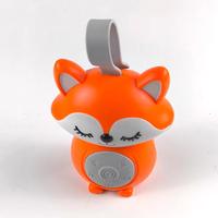 Portable boîte à musique Animal Silicone sangle blanc bruit sommeil Machine 15 30 60 minuterie dessin animé bureau bébé sommeil aide