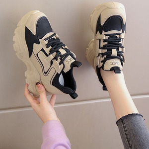Scarpe sportive da passeggio in Mesh traspirante con lacci regolabili in <span class=keywords><strong>altezza</strong></span> per aumentare le Sneakers da donna - Product Image 4
