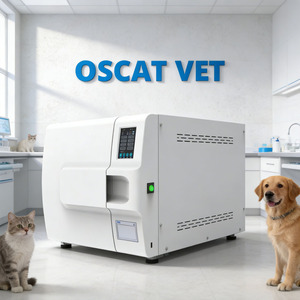 Esterilizador a Vapor de Mesa Veterinario Clase B OSCAT, Autoclave de Mesa para Veterinaria, Instrumentos Quirúrgicos para Clínica Veterinaria, 18L 23L 45L - Product Image 1