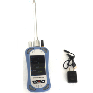 Great Detective Portable Multi-Gas Detector for Flammable/Toxic/Harmful Gases Oxygen Detection Light Alarm <b>3.7V</b> 5600mAh <b>Battery</b> - Product Image 1