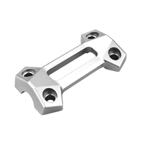 Penutup Klem Atas Pengangkat Stang Aluminium CNC Kustom, Aksesoris Motor untuk Kawasaki Z250 Z300 Z800
