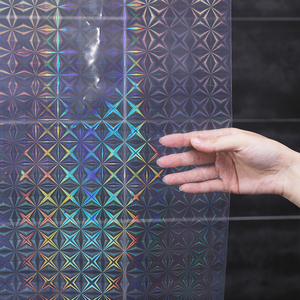 <span class=keywords><strong>Rideau</strong></span> <span class=keywords><strong>de</strong></span> <span class=keywords><strong>douche</strong></span> en PEVA arc-en-ciel irisé avec motif étoile et 12 crochets - Imperméable, écologique et durable pour les salles <span class=keywords><strong>de</strong></span> bain modernes - Product Image 3
