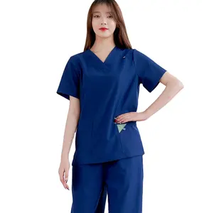 Wholesale high quality women beauticians work clothes medical uniforms for hospitals