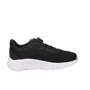 Puma Kids Sneakers <b>Black</b> Fuchsia White 35 <b>Velcro</b> Closure Running <b>Shoes</b> - Product Image 4