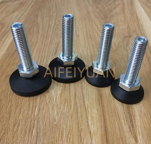 Furniture Leveling Screw Feet Adjustable Steel <strong>Leg</strong> <strong>Levelers</strong> <strong>for</strong> Cabinets and <strong>Tables</strong> Machine with HEX SOCKET on the Screw Top - Product Image 4