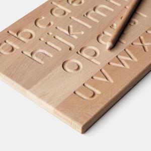 Amazon Venta de alta calidad de juguetes de madera con letras mayúsculas <span class=keywords><strong>y</strong></span> minúsculas para aprendizaje creativo <span class=keywords><strong>en</strong></span> 2020 - Product Image 3