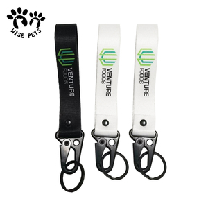 Olecranon Carabiner Hook Key Chain Eagle Short Wrist Lanyards Custom Fabric Sublimation Printed Lanyard Nylon Keychain Strap