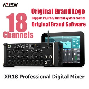 Mezclador Digital Profesional Original LOGO XR18 para Montaje en Rack, Mezclador de Audio DSP con Wifi Incorporado, Estudio de Grabación para <span class=keywords><strong>DJ</strong></span> con Grabador USB - Product Image 1