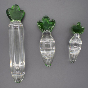 Ensemble de plugs anaux en verre cristal, petit, moyen, grand, contrôle manuel, jouet pour adultes pour couples - Product Image 1