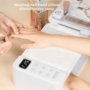 Nouvelle lampe de photothérapie portable <span class=keywords><strong>SUN</strong></span> 19Z haute puissance pour ongles, multifonction, séchage rapide des gels à ongles pour les deux mains - Product Image 2