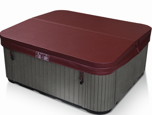 Housses de piscine gonflables en cuir carré, 9 pièces, couvercle de baignoire à chaud - Product Image 2