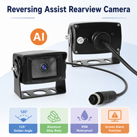 Système de caméra de recul intelligent pour véhicule avec vision nocturne HD, grand angle et assistance au stationnement en marche arrière