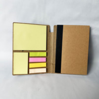 Bloc-notes promotionnel pour liste de tâches, carnet en kraft, blocs-notes adhésifs, bloc-notes pliables, bloc-notes personnalisé avec stylo