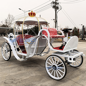 Preciosa Carruaje Eléctrica Real de Princesa Calabaza - Para Bodas al Aire Libre y Turismo, Certificación CE, Alta Calidad, Directo de Fábrica XCEGO - Product Image 6