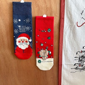 Chaussettes mi-mollet pour femmes, motif dessin animé, automne-hiver, cadeau <span class=keywords><strong>de</strong></span> Noël mignon, pour couple, respirantes, en coton et élasthanne, vente directe Zhuji - Product Image 5