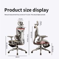 Chaise de bureau réglable, design ergonomique, chaises de gaming, style très demandé, soulage la fatigue, essentiels de bureau