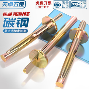 Hammer Drive Expansion Bolt 6mm Zinc Plated For Cement Walls Construction Anchors - Product Image 4