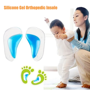 Plantillas Ortopédicas para Niños, Insertos para Zapatos de Niños, Soporte de Arco para Pies Planos de Bebés, Plantillas de Gel de Silicona para Fascitis Plantar - Product Image 3