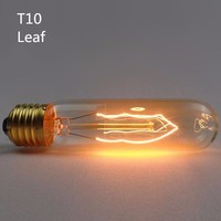 Meilleure vente E27 E26 Vintage Edison ampoule T30 185mm Long Tube en verre 25w 40w 60w ampoule Antique 110V 220V