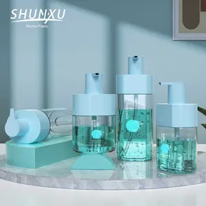 Stock d'usine Transparent <span class=keywords><strong>PET</strong></span> Type de presse bouteille de shampooing paroi épaisse vide Lotion pour le corps bouteille de Gel douche plat pour faux cils - Product Image 3