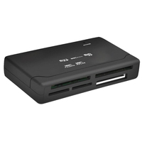 Lector de tarjetas de memoria todo en uno para USB externo Mini SDHC M2 MMC XD CF