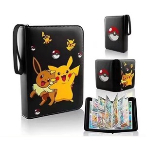 Offre Spéciale : Porte-cartes <span class=keywords><strong>Pokémon</strong></span>, Classeur de cartes à collectionner, <span class=keywords><strong>Album</strong></span> <span class=keywords><strong>Pokémon</strong></span> avec 50 feuilles premium à 4 pochettes, Contient 400 cartes - Product Image 1