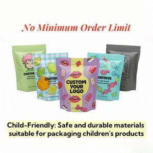 Bolsas de Mylar de 3.5g con Cierre Hermético, Impresas Personalizadas, a Prueba de Olores, para Empaque de Gomitas Comestibles - Product Image 3