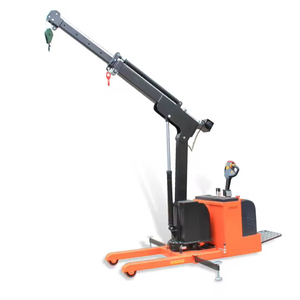 Grúa de tienda giratoria eléctrica Grúa eléctrica de una sola tienda Apilador eléctrico Transpaleta Carretilla elevadora diésel Pasillo muy estrecho - Product Image 1