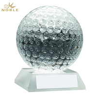 Noble – balle de Golf créative en cristal, entraînement le plus long et prix du trophée de Golf Pin le plus proche