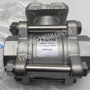 Original FESTO VZBA-1/4″-GG-63-T-22-F0304-V4V4T Kugelhahn 1686625 2-Wege Industrie-Kugelhahn - Product Image 2