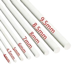 2mm 3mm 4mm <b>Plastic</b> Stakes Plant Climb Support Fiberglass <b>Rods</b> for Tree Tomato Grape - Product Image 3