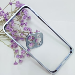 Étui de téléphone en métal de luxe, fin et robuste, avec protection de l'objectif, dissipation de la chaleur, pour <span class=keywords><strong>iPhone</strong></span> 16 15 14 Plus <span class=keywords><strong>13</strong></span> Pro Max - Product Image 4