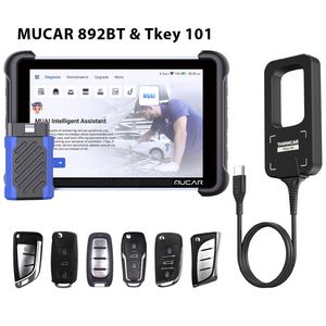 Mise à jour gratuite à vie, garantie 1 an, outils <span class=keywords><strong>de</strong></span> diagnostic intelligents MUCAR 892BT AI, scanner OBD2 avec programmeur <span class=keywords><strong>de</strong></span> clés <span class=keywords><strong>de</strong></span> <span class=keywords><strong>voiture</strong></span> Tkey101 - Product Image 1