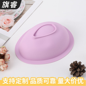 Easter Egg Silicone Mold Violet 1 Piece Baking Mold For Cake Chocolate Pudding DIY - Product Image 5