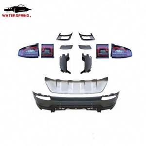 Ventes d'usine 2015-2019 Ancienne mise à niveau vers le style 2020 Kits de carrosserie Pare-chocs arrière Feux arrière à LED Kit de carrosserie pour <span class=keywords><strong>Land</strong></span> <span class=keywords><strong>Rover</strong></span> Discovery 5 Sport - Product Image 4