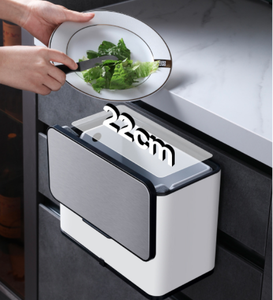 Poubelles à déchets en acier inoxydable, cuisine, salon, <span class=keywords><strong>poubelle</strong></span> murale, armoire de cuisine, porte suspendue - Product Image 5