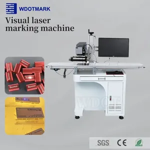 Machine de marquage laser à fibre pour métal de bureau avec système de positionnement visuel automatique par caméra - Product Image 2
