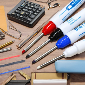 <span class=keywords><strong>Pennarello</strong></span> Permanente Resistente all'Acqua con <span class=keywords><strong>Punta</strong></span> Lunga 30mm, Marcatore per Fori Profondi, Penna per Disegno Artistico, Inchiostro <span class=keywords><strong>Nero</strong></span> - Product Image 2